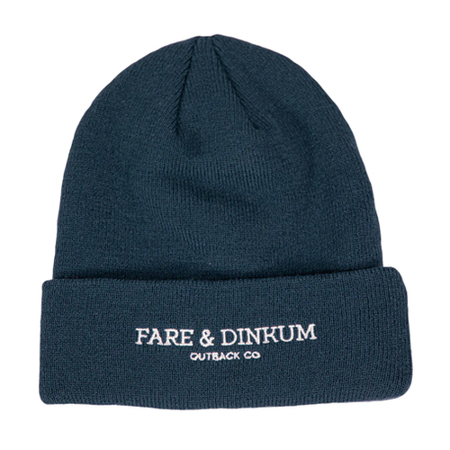 Fare & Dinkum Beanie (FD.PP.SIG.BEA.NVY) Navy [SD]