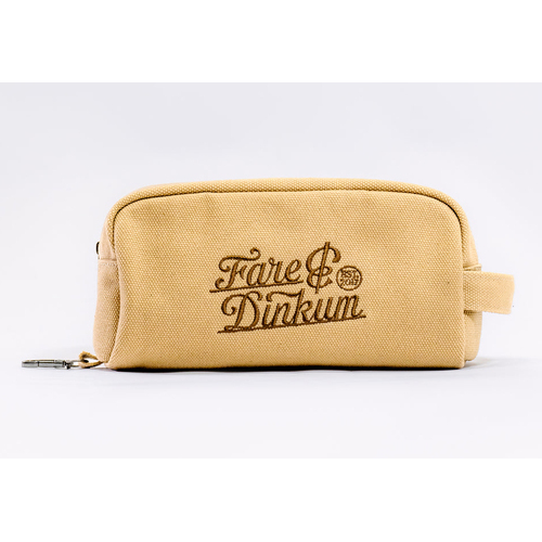 Fare & Dinkum Hancock Toiletry Bag (FD.PP.HANCOK.TBG.TAN.OS) Tan