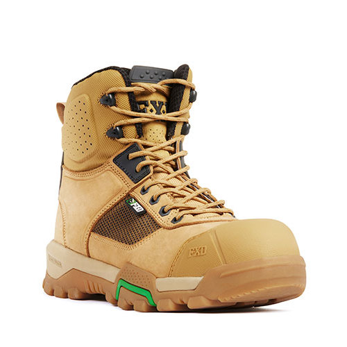 FXD Mens WB-1 Safety Boots (FXWB1) Wheat 8