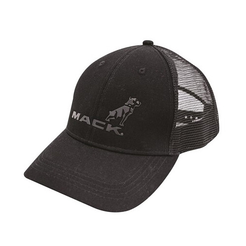 Mack Curved Baseball Cap (MKBASBHATBB0000) Black/White One Size