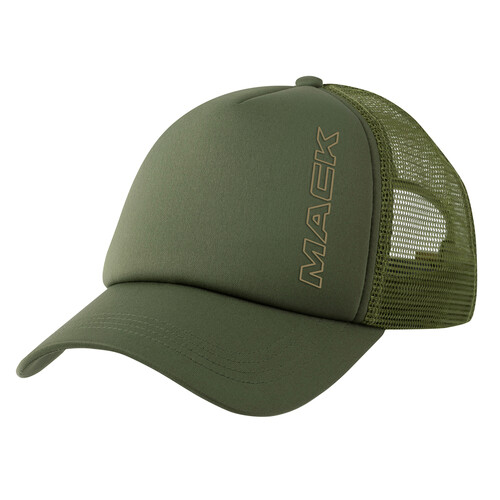 Mack Curved Foam Baseball Cap (MKBAF2401MI0000) Military Green OSFM