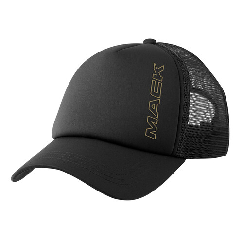 Mack Curved Foam Baseball Cap (MKBAF2401BB0000) Black OSFM