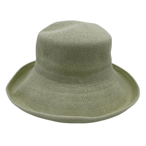 Jacaru Knitted Bucket Hat LBrim (1506) Green OSFM