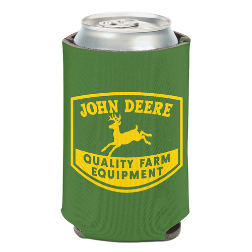 John Deere Retro Quality Farm Equipment Logo Can Cooler 12oz/375ml) (34611321) Green