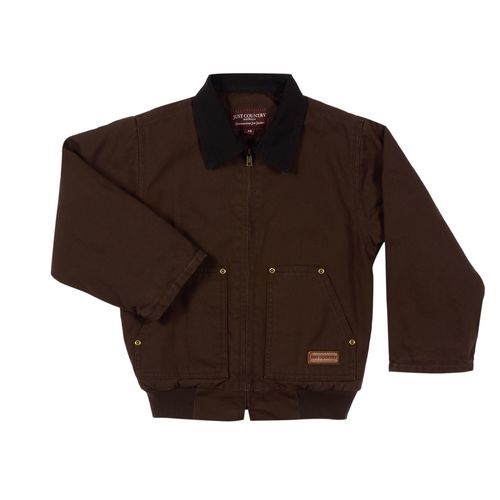 Just Country Childrens Diamantina Jacket (BWOJ1201) Chocolate S