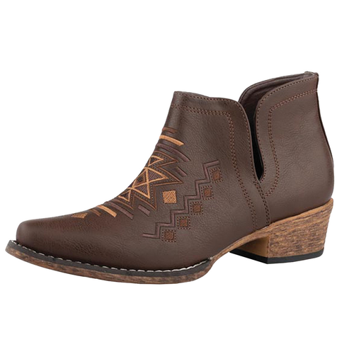 Roper Womens Ava Western Boots (21567411) Brown 9.5