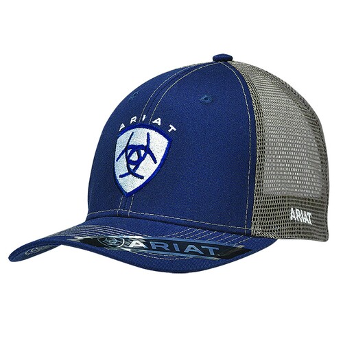 Ariat Mens Centre Logo Cap (1595303) Navy OSFM