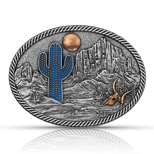 Montana Jewellery Desert Moon Cactus Attitude Buckle (A825)