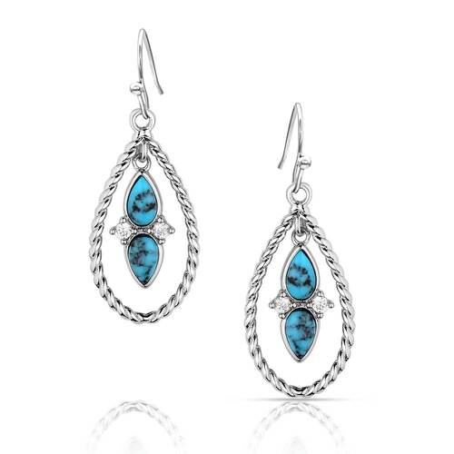 Montana Jewellery Moonlit Ocean Turquoise Earrings (ER5956)