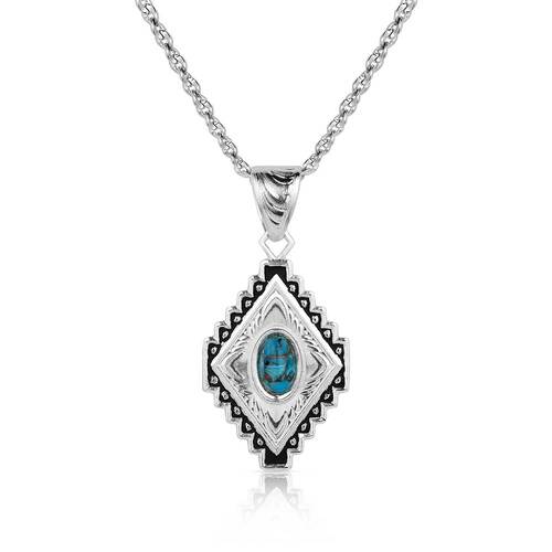 Montana Jewellery Diamond of the West Turquoise Necklace (NC5661)