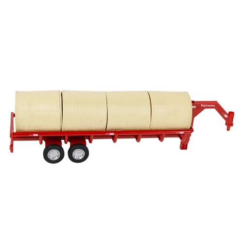 Big Country Toys Childrens Hay trailer with 4 Hay Bales (440)