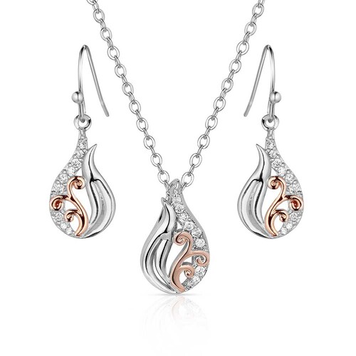 Montana Jewellery Whisps of Elegance Crystal Jewellery Set (JS5780)