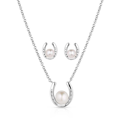 Montana Jewellery Delicate Embrace Pearl Jewellery Set (JS5847)