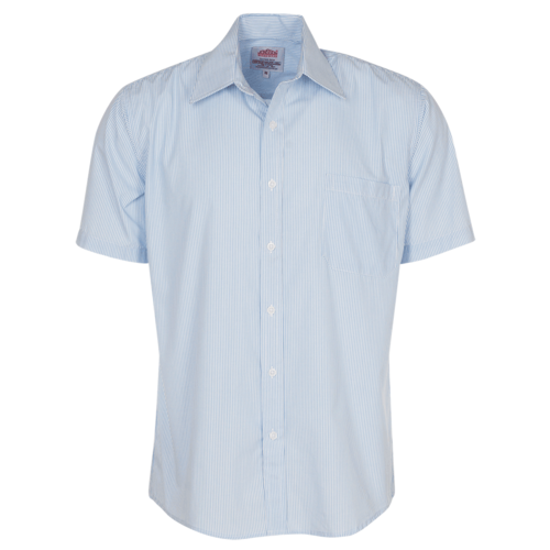 Jonsson Mens S/S Shirt (OSHRTS) Light Blue Stripe S [GD]