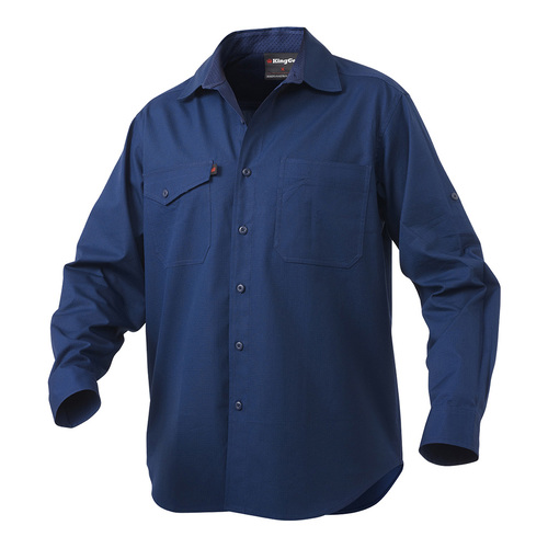 KingGee Workcool 2 L/S Shirt (K14820.NAV) Navy M