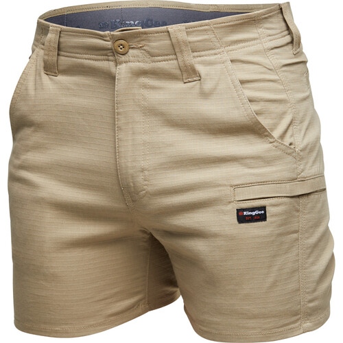 KingGee Mens Workcool Pro Shorts (K17008) Khaki 82R