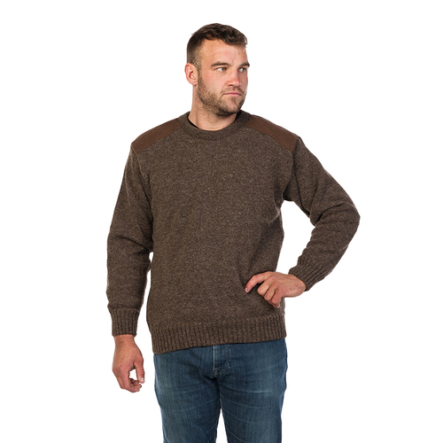 MKM Mens Ultimate Sweater (MS1600) Natural Brown M