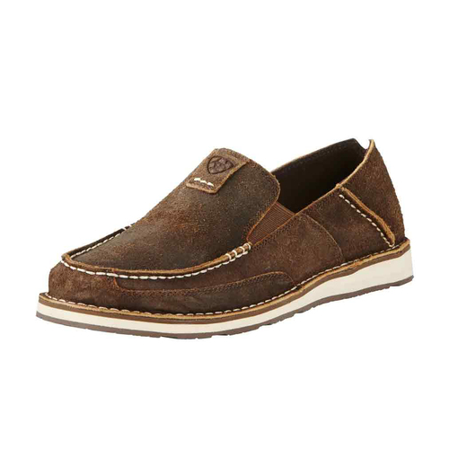 Ariat Mens Crusier Slip-on Shoes (10019871) Rough Oak 8EE