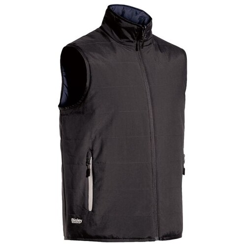 Bisley Mens Reversible Puffer Vest (BV0328_BCCG) Charcoal XS [SD]