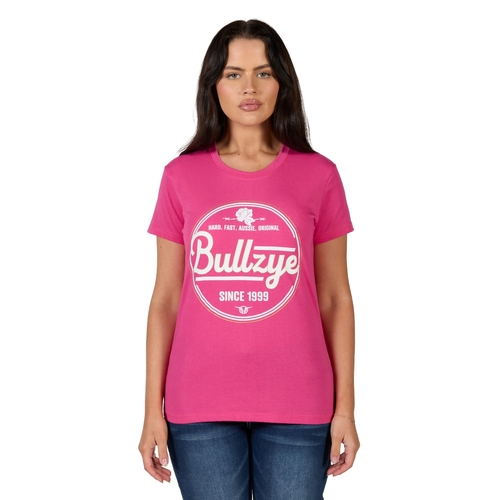 Bullzye Womens Riley S/S Tee (B4S2503413) Berry 8