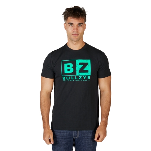 Bullzye Mens Dave S/S Tee (B4S1503385) Black S