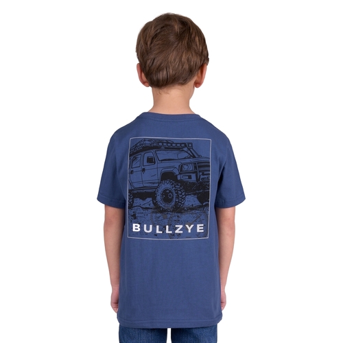 Bullzye Boys Ryan S/S Tee (B4S3503380) Blue Steel 2