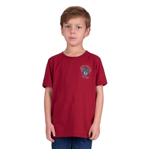 Bullzye Boys Gaz S/S Tee (B4S3503384) Red 2