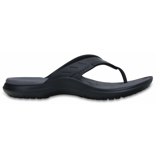 Crocs Unisex MODI Sport Flip Flops (202636-02S) Black/Graphite M6/W8