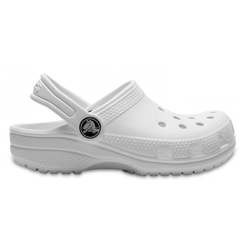 Crocs Childrens Classic Clogs (206991-100) White C13