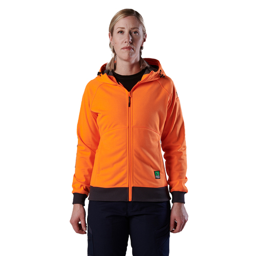 FXD Womens WF-3W Hi Vis Zip Hoodie (FX12404101) Orange 6