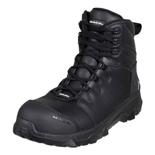 Mack Mens Octane 2.0 Zip Safety Boots (MKOCTAN2ZBBF) Black 7