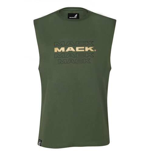 Mack Mens Muscle Tee (MKMSLT001MI) Military Green M