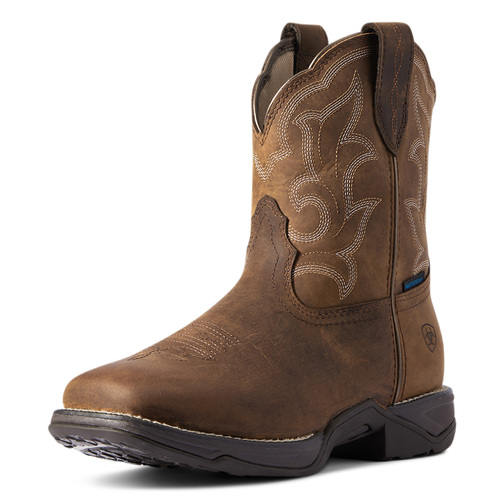 Ariat Womens Anthem Shortie II H2O Western Boots (10038428) Distressed Brown 7.5B [SD]