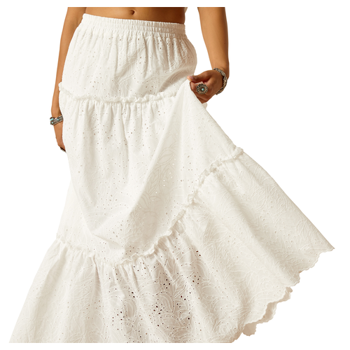 Ariat Womens Belle Skirt (10051286) Cloud Dancer S