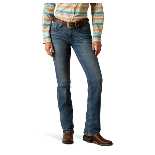 Ariat Womens Perfect Rise Straight Abigail Jeans (10051840) Toronto 24R