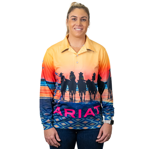 Ariat Unisex L/S Fishing Shirt (1007CLSP) Coastal Cowgirls XS