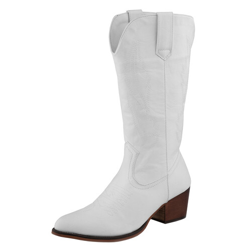 Roper Womens Nettie Western Boots (21556133) White 7