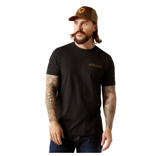 Ariat Mens Western Wear S/S Tee (10053994) Black S