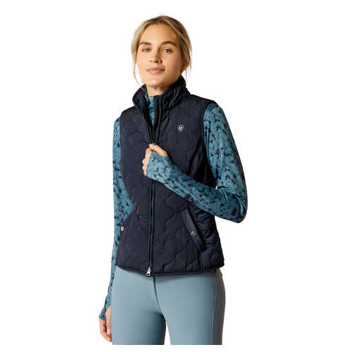 Ariat Womens Ashley 2.0 Insulated Vest (10052879) Navy Eclipse XS