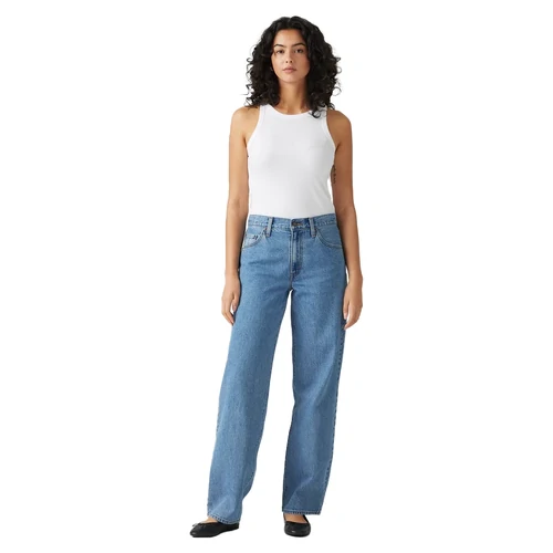 Levi's Womens Baggy Dad Jeans (A3494-0072) Own It Stone 24x32