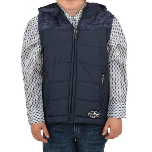 western puffer vest