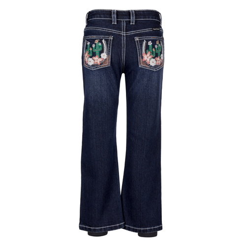 Pure Western Girls Zoe Bootcut Jeans (PCP5208849) Midnight 2