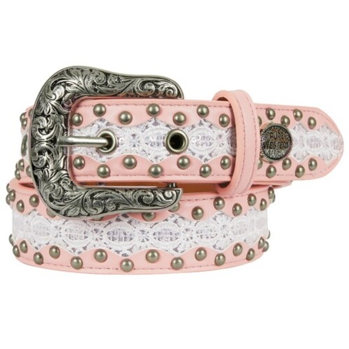 Pure Western Childrens Lilly Belt (P4S5918BLT) Pink XS