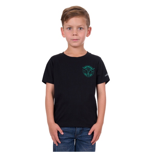 Pure Western Boys Walker S/S Tee (P4S3503959) Black 2