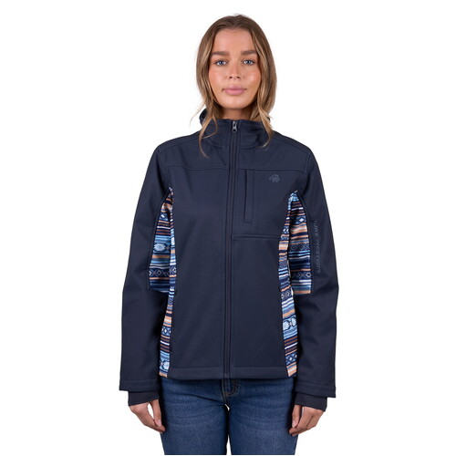 Pure Western Womens Misha Softshell Jacket (P5W2703019) Navy XS