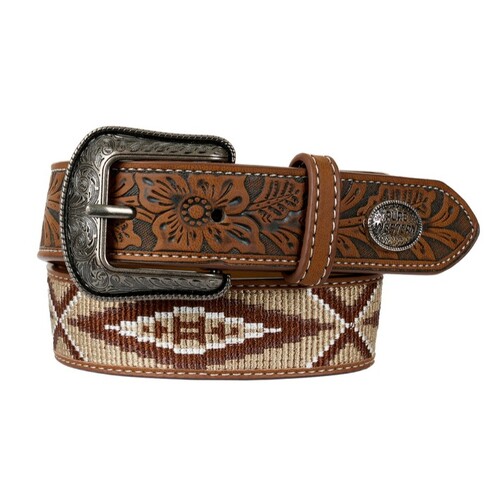 Pure Western Childrens Lando Belt (P5W7921BLT) Tan XS