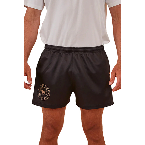 Ringers Western Mens Footy Shorts (123049RW) Black 3XL [GD]