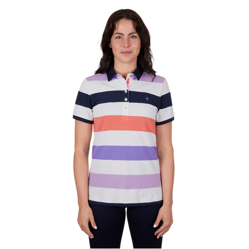 Thomas Cook Womens Grace S/S Polo (T4S2523051) Coral 8