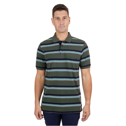 Thomas Cook Mens Axel S/S Polo (T4S1509020) Dark Green/Navy S