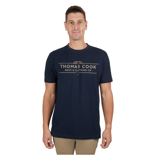 Thomas Cook Mens Tyler S/S Tee (T4S1516008) Navy S